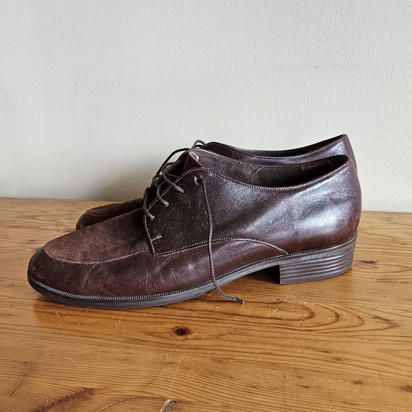 Vintage MUNRO Sport American Footwear - Shoes Leather - Suede - Brown - Picture 3 of 9